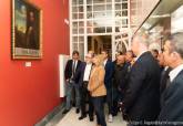 Colocacin del cuadro de Fernando Garrido en el Palacio Consistorial de Cartagena