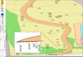 Plano de la primera fase del proyecto Bosque Romano