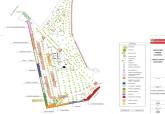 Plano del parque del Palmeral de Cabo de Palos