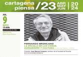 Presentacin de un libro de Fernando Broncano en Cartagena Piensa