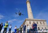 Primer vuelo inaugural de control del dron de vigilancia mar�tima del litoral