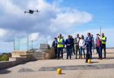 Primer vuelo inaugural de control del dron de vigilancia marítima del litoral