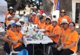 Jornada de convivencia de mayores en el Campamento de Cáritas de Los Urrutias