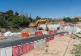 La colocacin de cinco grandes tneles de hormign evitan inundaciones en la rambla de Canteras