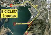 Cortes de trfico este domingo por la maana en Cartagena por la celebracin de un triatln