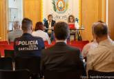 Reunin sobre venta ambulante.