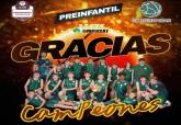 El CB Sierramar sub-13, campe�n de la liga regional.