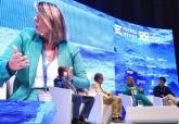 La alcaldesa, Noelia Arroyo, en el Foro Econmico y Social del Mediterrneo celebrado en Valencia