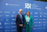 La alcaldesa, Noelia Arroyo, en el Foro Econmico y Social del Mediterrneo celebrado en Valencia