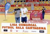 Entrega de trofeos de la liga comarcal de fútbol sala