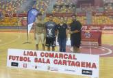 Entrega de trofeos de la liga comarcal de fútbol sala