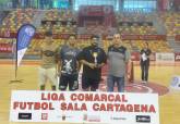 Entrega de trofeos de la liga comarcal de fútbol sala