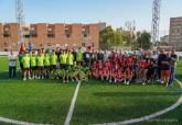 Inauguracin del renovado campo de ftbol 7 de la Escuela de Ftbol La Esperanza, en la barriada Virgen de la Caridad