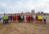 El Ayuntamiento de Cartagena refuerza la seguridad y los servicios en las playas del municipio | Drones y motos de agua de Polica Local. 