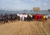 El Ayuntamiento de Cartagena refuerza la seguridad y los servicios en las playas del municipio | Drones y motos de agua de Polica Local. 