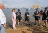 El Ayuntamiento de Cartagena refuerza la seguridad y los servicios en las playas del municipio | Drones y motos de agua de Polica Local. 