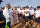 El Ayuntamiento de Cartagena refuerza la seguridad y los servicios en las playas del municipio | Drones y motos de agua de Polica Local. 