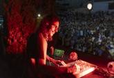 El dj M. Delacroix en La Mar de Msicas de Cartagena. 