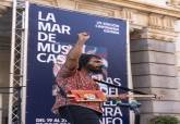 Buzzz' Ayaz en La Mar de Msicas de Cartagena, Espaa 2024.