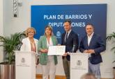Firma Plan de Barrios y Diputaciones. 