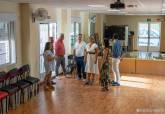 La alcaldesa Noelia Arroyo y el concejal Ignacio Judenes visitan el CEIP Ciudad Jardn para valorar las obras estivales en centros escolares del municipio