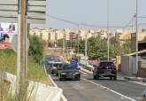 Abierto el puente sobre la rambla de la carretera de Canteras, que ya no sufrir ms cortes de trfico