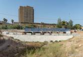 Abierto el puente sobre la rambla de la carretera de Canteras, que ya no sufrir ms cortes de trfico