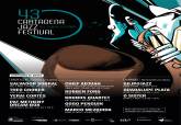 Cartel con la programacin del Cartagena Jazz Festival