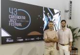 Eugenio Gonzlez, director del Cartagena Jazz Festival y Nacho Judenes, concejal delegado de Cultura de Cartagena