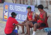 El cartagenero Tomás Sanabria y el ciezano Yoel Ramos  plata en el Europeo WEVZA Sub-19 de Voley Playa