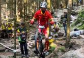 El ciclista cartagenero Ral Martnez en el Campeonato del Mundo de Bike Trial