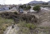 Tramo de la vía rápida de La Manga a su paso por Los Belones donde irá el sistema de protección acústica