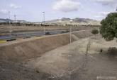 Tramo de la vía rápida de La Manga a su paso por Los Belones donde irá el sistema de protección acústica