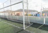 Visita al campo de ftbol del CD La Minera en el Llano del Beal