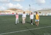 Visita al campo de ftbol del CD La Minera en el Llano del Beal