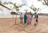 Visita tras las obras en el colegio Luis Vives de El Albujón