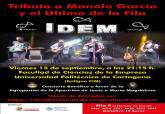 Cartel del Concierto del Grupo IDEM - Tributo a Manolo Garca y El ltimo de la Fila