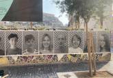 Exposición 'Les visages de la Francophonie' en la Plaza de la Serreta de Cartagena