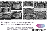 Cartel de la exposición 'Les visages de la Francophonie'