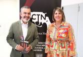Entrega del Premio de Honor de Cartagena Negra a Lorenzo Silva