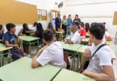Visita al IES Isaac Peral con motivo del inicio del curso