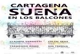 Cartel de Cartagena Suena... en los balcones