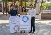 El director general de Cultura, Eugenio Gonzlez, la coordinadora de la Feria del Libro, Beln Carrascosa y el concejal delegado de Cultura de Cartagena, Nacho Judenes
