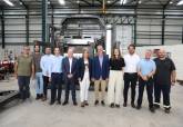 Visita de la alcaldesa, Noelia Arroyo, a la empresa Herjimar en el Polgono de Los Camachos