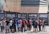 Exposicin 'Desde el Agua. Existe un mar que no es potico', de Eva Miquel en la plaza del ARQUA