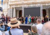 El pregonillo anuncia por las calles de Cartagena el inicio de las fiestas de Carthagineses y Romanos