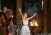 Encendido del fuego sagrado de Carthagineses y Romanos. 