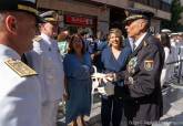 La alcaldesa en el acto conmemorativo de los Ángeles Custodios en el Día de la Policía Nacional