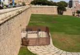 Comienzan las obras de mejora de la Puerta del Socorro en la Muralla de Carlos III