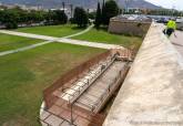 Comienzan las obras de mejora de la Puerta del Socorro en la Muralla de Carlos III